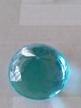 Gran aguamarina certificada