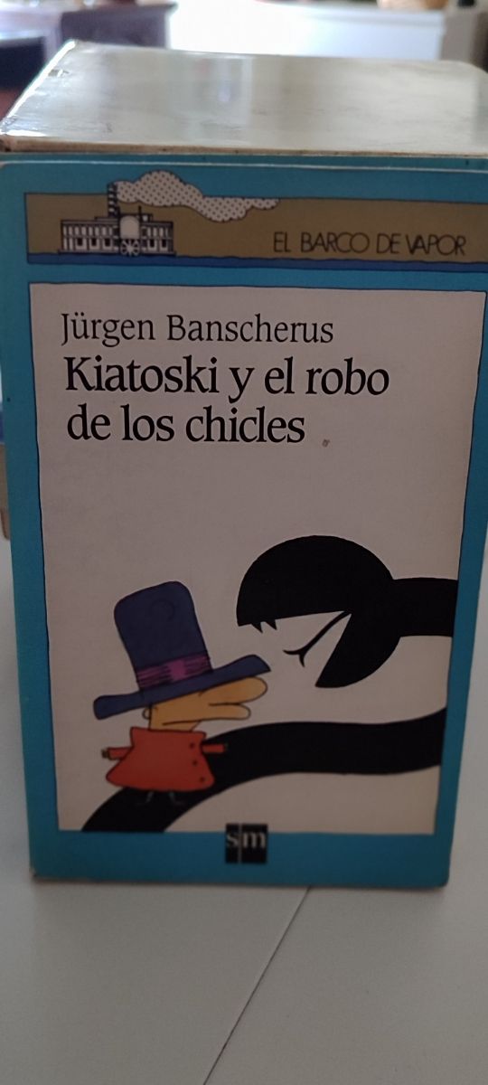 Libros, lote barco de vapor