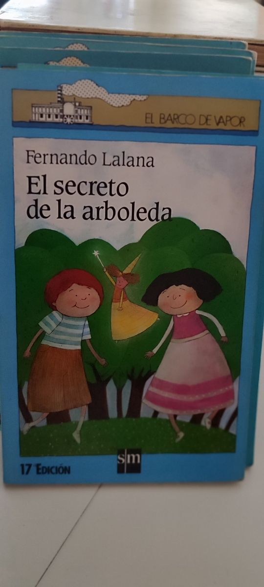 Libros, lote barco de vapor