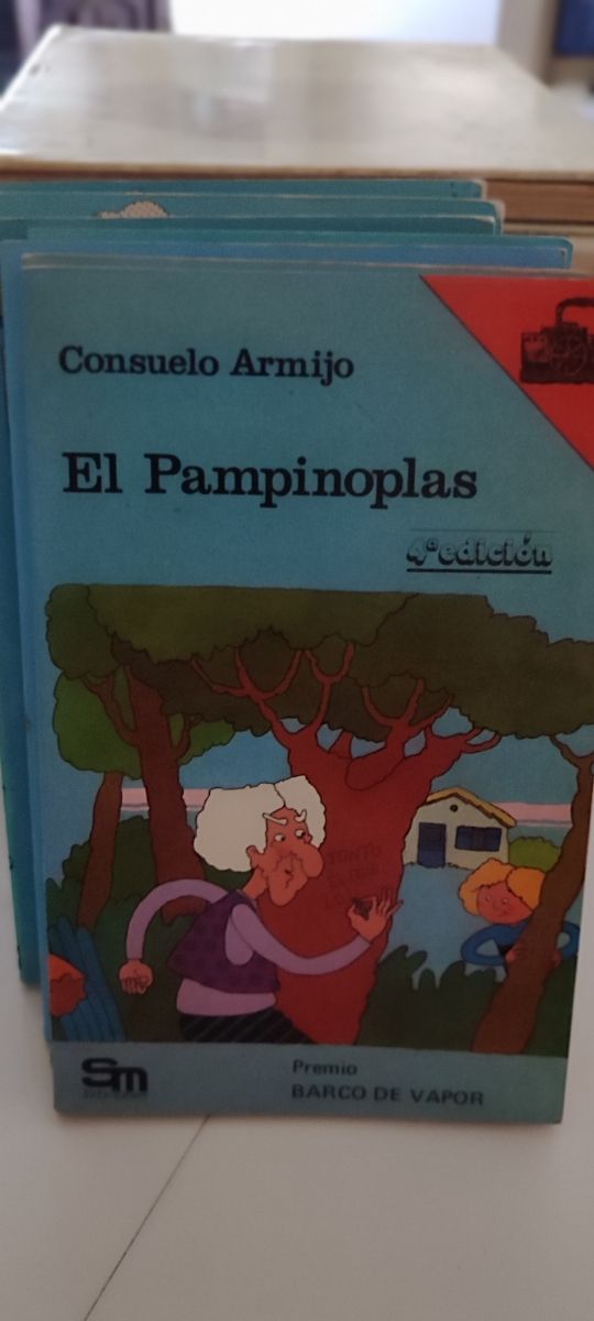 Libros, lote barco de vapor