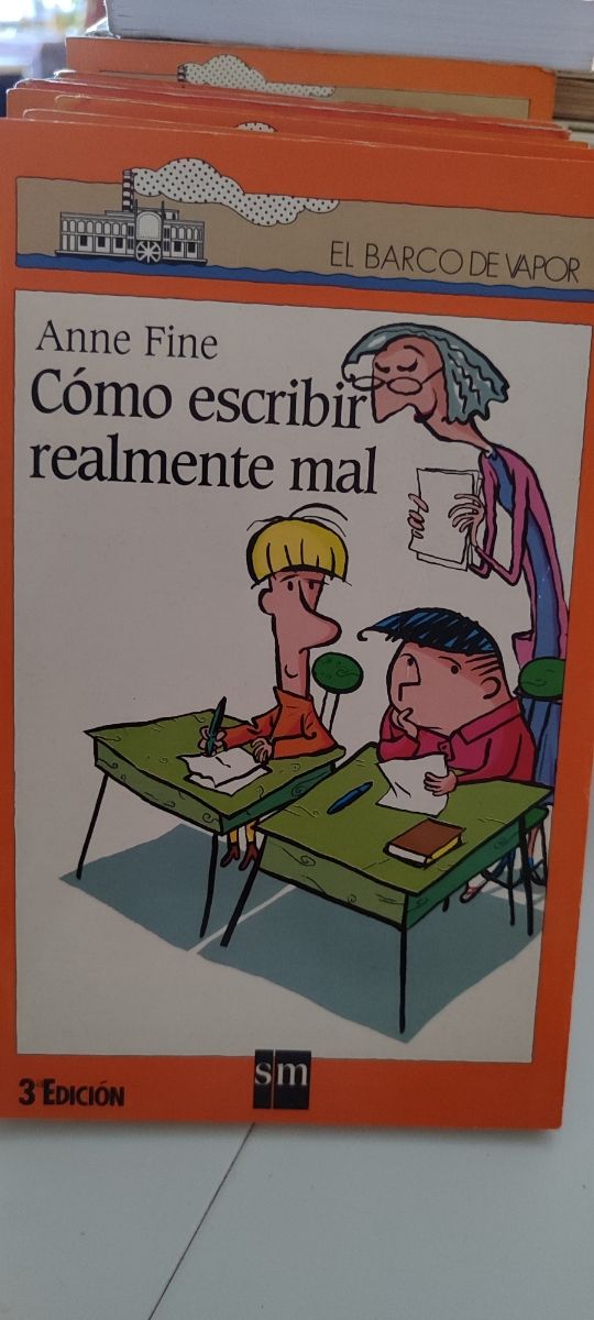 Libros, barco de vapor