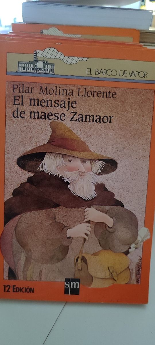 Libros, barco de vapor