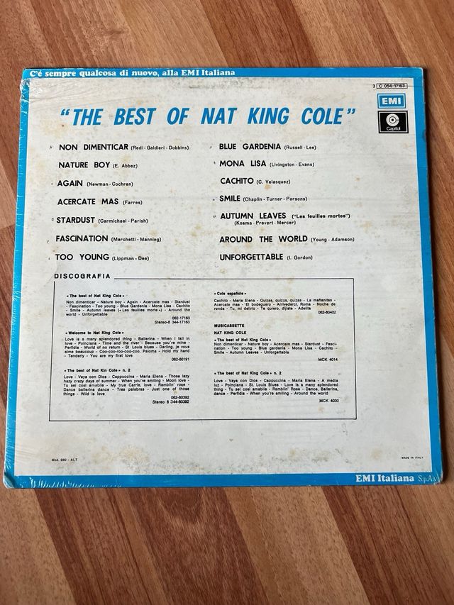 Vinile The Best of Nat King Cole