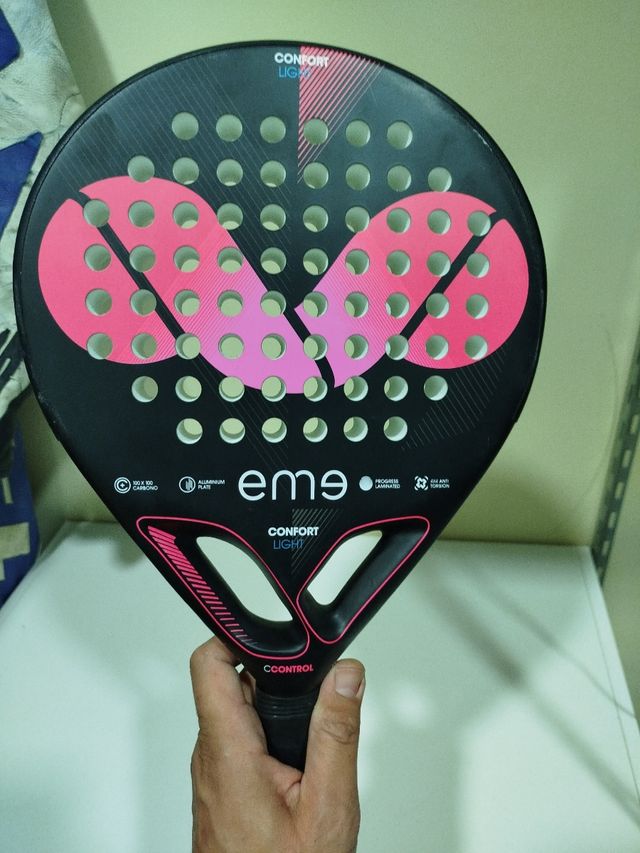 Pala pádel y paletero