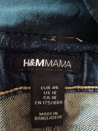 Pantalones premamá talla 48