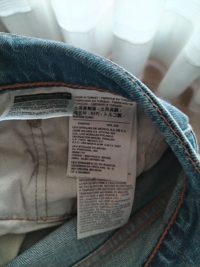 Pantalón Vaquero 🤠 Levis