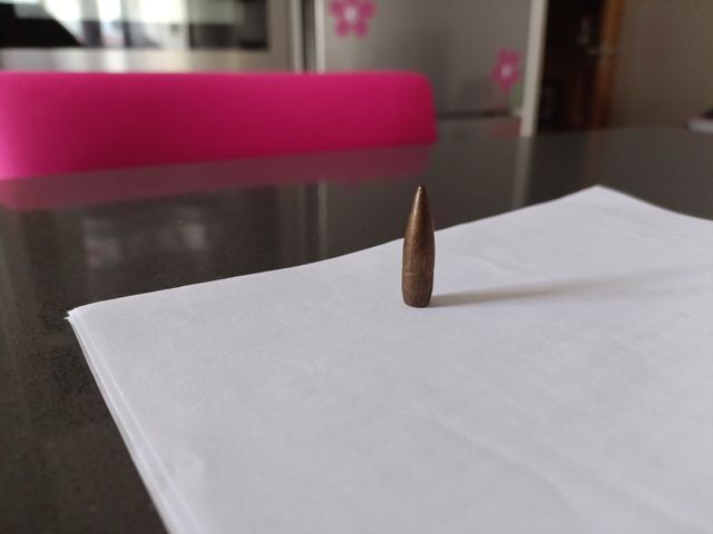 Proyectil inerte 5,56 mm