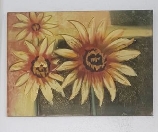 Quadro da parete con girasoli