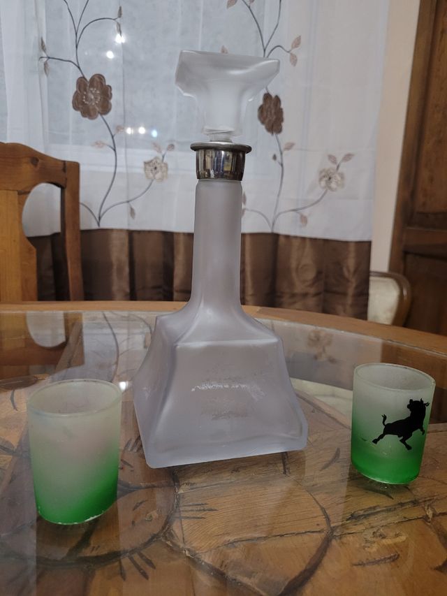 Juego de licor vintage