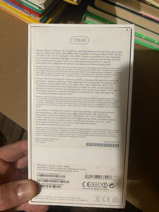 IPhone 7 128 GB negro No enciende