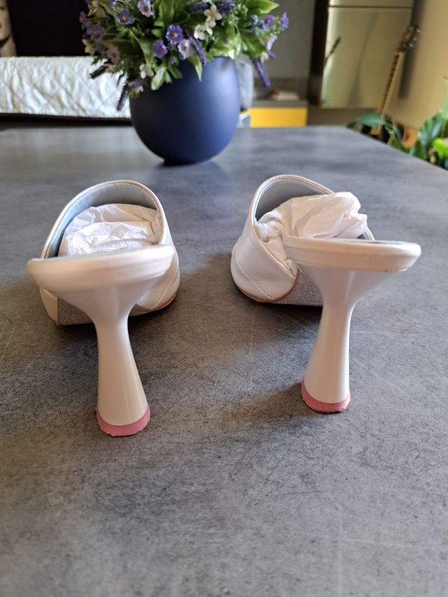 Sandalo bianco Chiara Ferragni