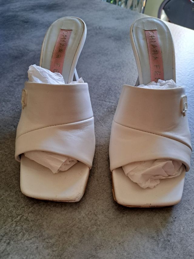 Sandalo bianco Chiara Ferragni