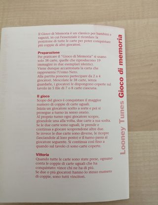 Gioco di memoria e dell'uomo nero, Bugs Bunny