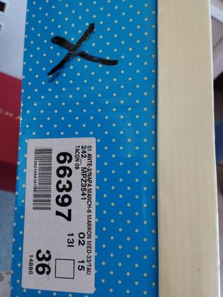 Zapatos con cordones mujer 36