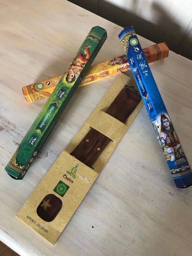 Set Varitas de Incienso + Soporte