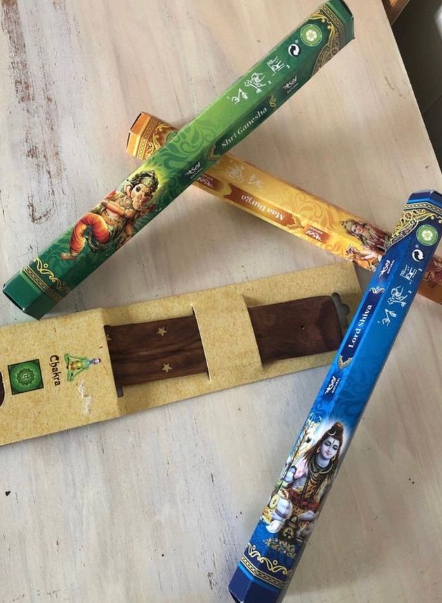 Set Varitas de Incienso + Soporte