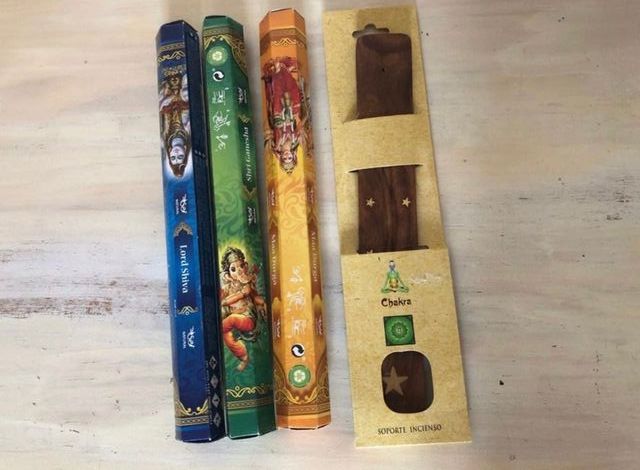 Set Varitas de Incienso + Soporte