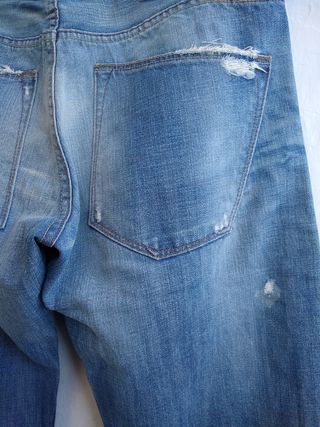 Vaqueros jeans anchos pantalones hombre