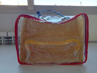 Maletín con cremalleras