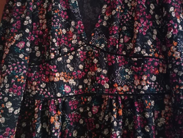 Vestido largo mujer estampado