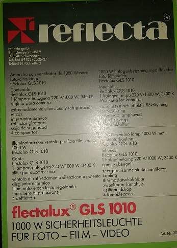 Lampada Reflecta Flectalux GLS 1010