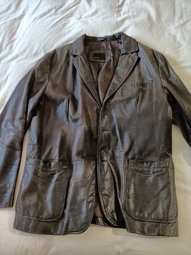 Cazadora Cuero 100%