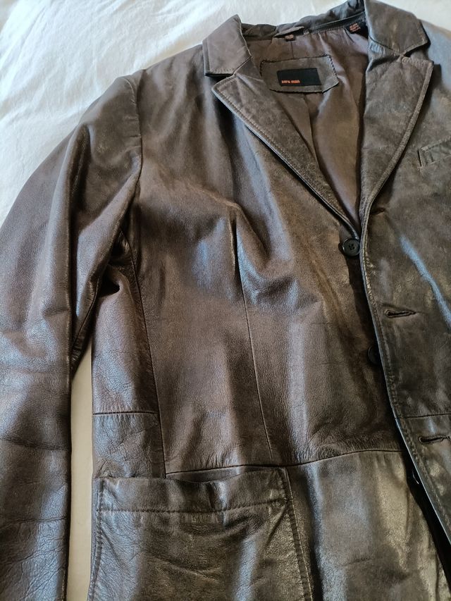 Cazadora Cuero 100%