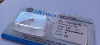 DIAMANTE NATURAL 0,39 Q E SI 1 EX