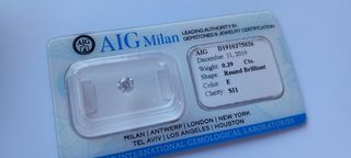 DIAMANTE NATURAL 0,39 Q E SI 1 EX