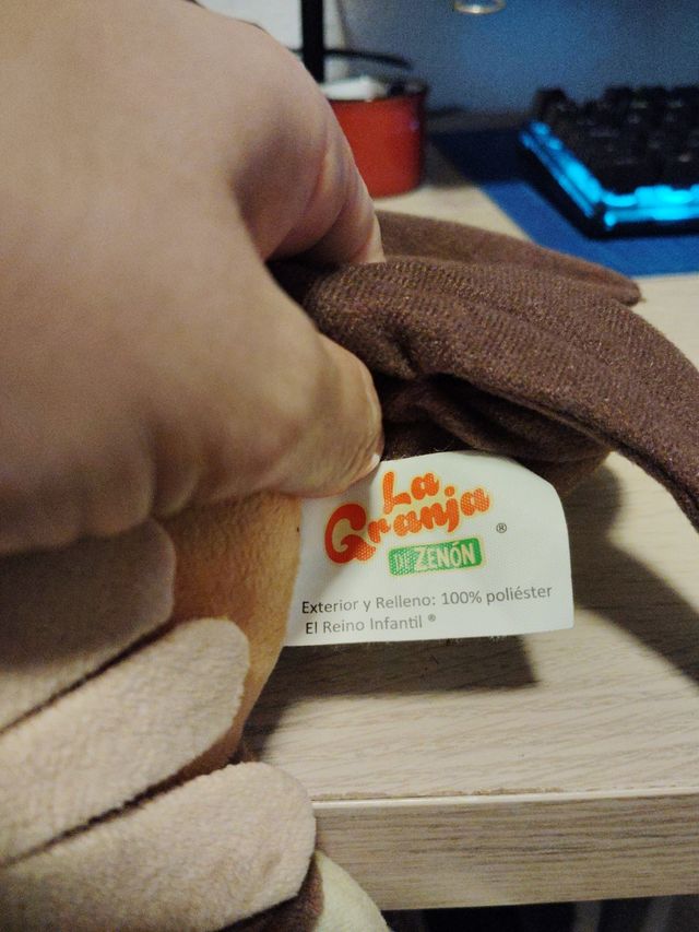 Peluche Bartolino con musica