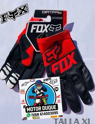Guantes moto fox enduro cross mtb quad