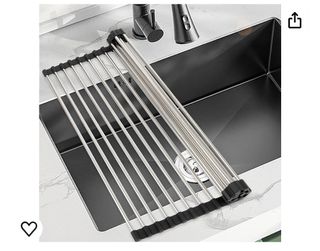 Escurridor de Platos Fregadero de Acero Inoxidable