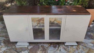 Mueble TV Aparador madera de castaño.