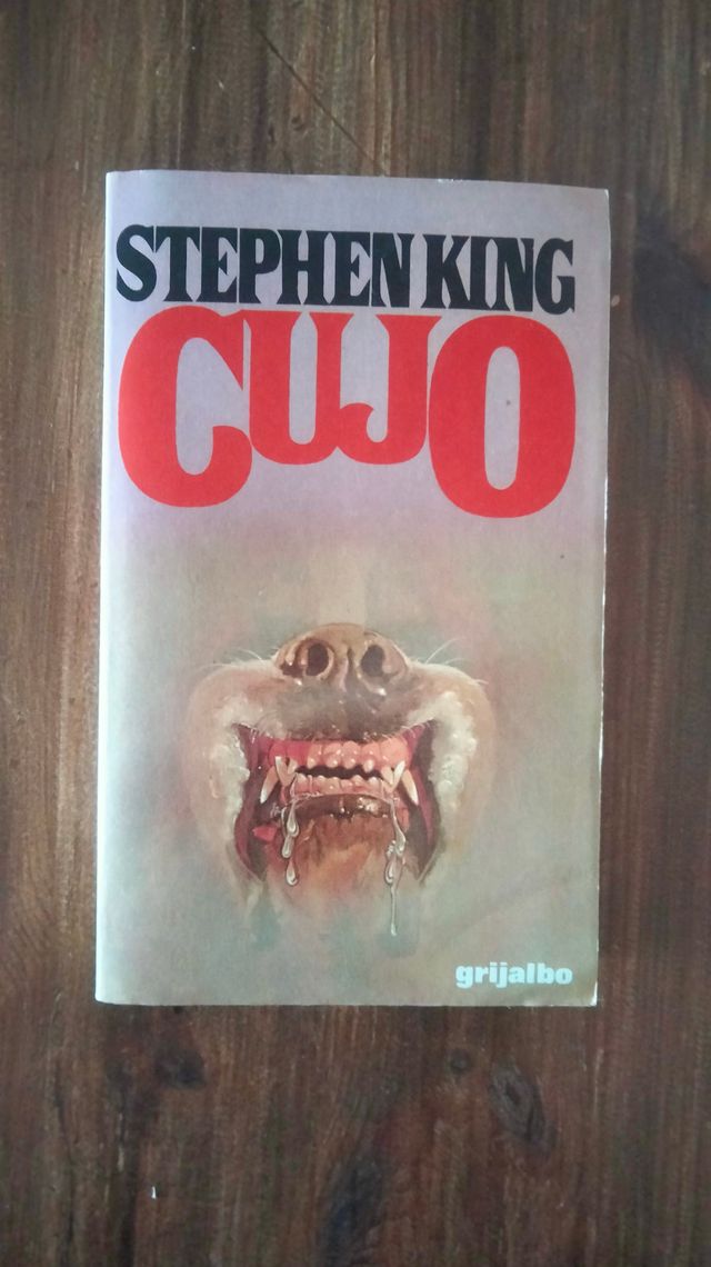CUJO. Stephen King. Edición Grijalbo.