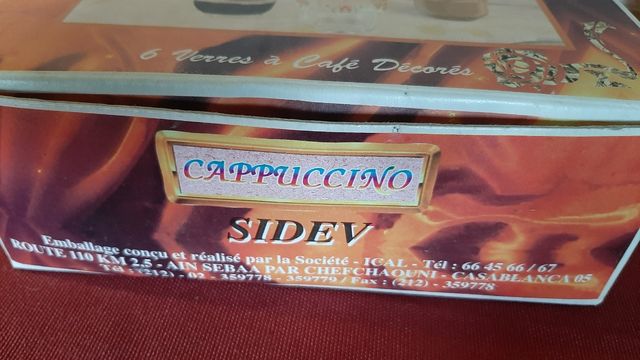 Bicchieri cappuccino