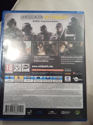 Rainbow Siege ps4