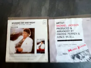 MICHAEL JACKSON y JACKSON 5 lote 10 singles