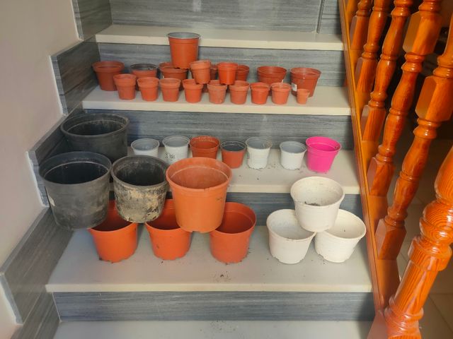 Maceteros de plástico 