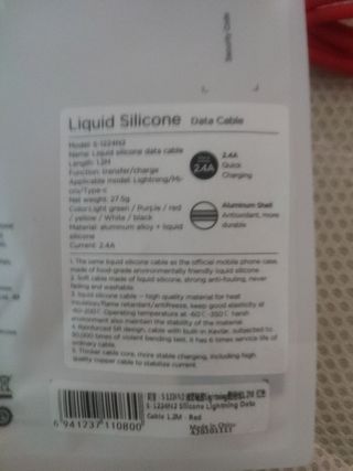 Cable USB JOMROOM para iPhone