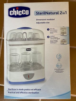 Chicco Sterilnatural 2 en 1 eléctrico