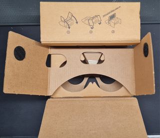 Virtual Reality Cardboard Mini cooper