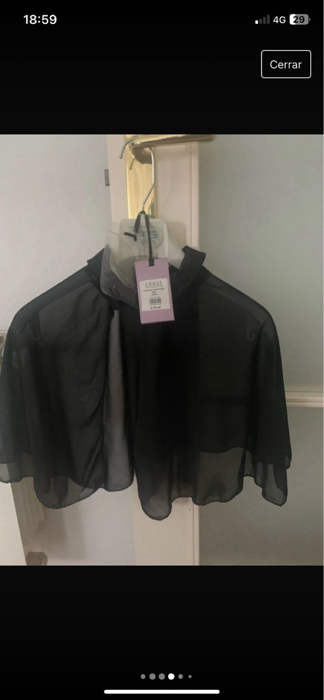 vestido palabra de honor