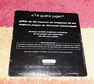 NINTENDO GAME CUBE DVD PROMOCIONAL
