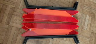 triángulos de emergencia con funda . Plegables