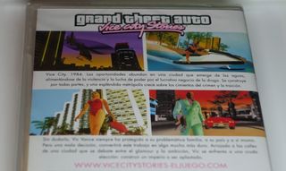 🇪🇸 PRECINTADO GTA Vice City Stories PSP First Print