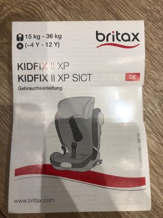Silla nin@ Romer britax 2-3