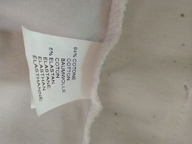 T-shirt cotone con tasca al fondo