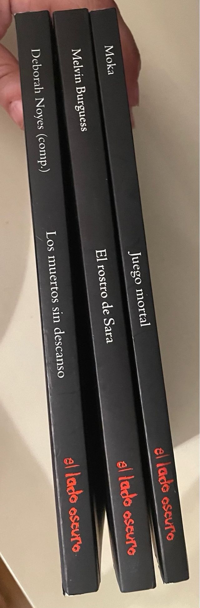 Cuatro libros juveniles de terror