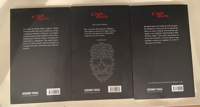 Cuatro libros juveniles de terror