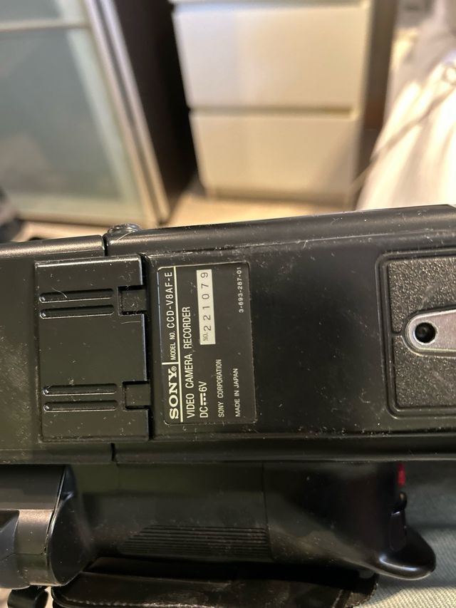 Camara sony v8 y minolta 8mm